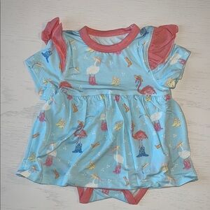 Sol Baby Coastal Cowgirl Onesie Bodysuit Romper Dress 0-3 3-6 6-12 months